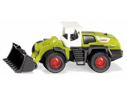 SIKU Blister - traktor Claas Torion s předním ramenem