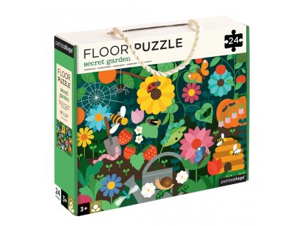 Petitcollage Podlahové puzzle tajemná zahrada