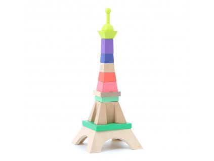 Vilac Dřevěná nasazovací Eiffelova věž