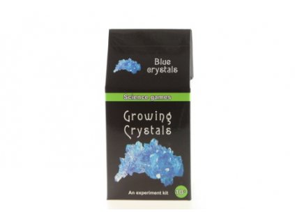 Mini chemická sada rostoucí krystaly - modré