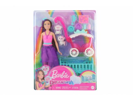 Barbie pohádková chůva Skipper herní set HLC29  + Dárek zdarma
