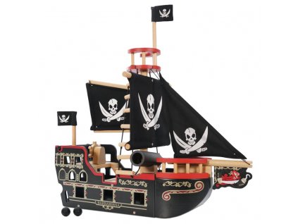 Le Toy Van Pirátská loď Barbarossa  + Dárek zdarma