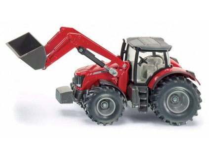 SIKU Farmer - Traktor Massey Ferguson s předním nakladačem