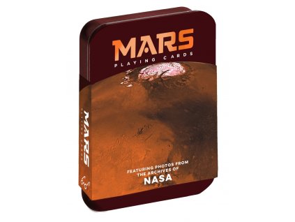 Chronicle Books Vesmírné hrací karty Mars