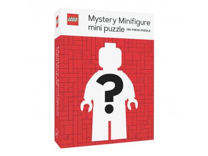 Chronicle Books Puzzle LEGO® Tajemná minifigurka Červená edice 126 dílků