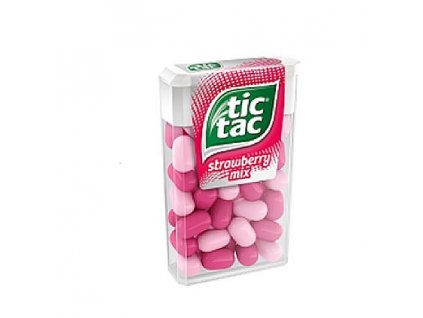 TIC TAC Strawberry 18g (CENA ZA 24 ks)