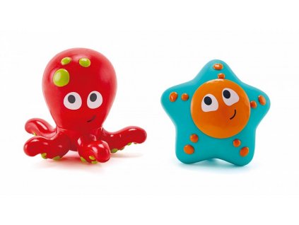 Hračky do vody - stříkací chobotnice s hvězdicí