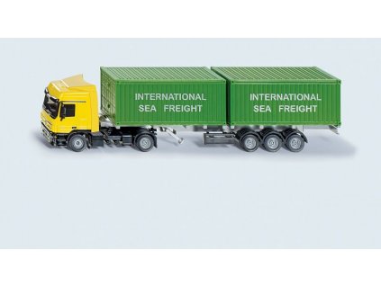 SIKU Super - LKW kamion se 2 kontejnery