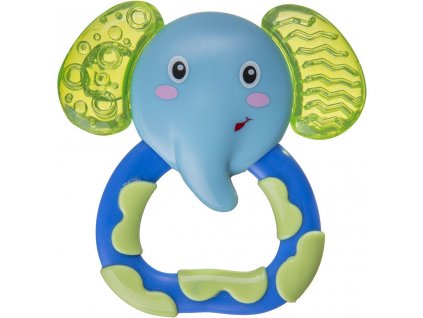 Chladící kousátko Akuku slon - modrá