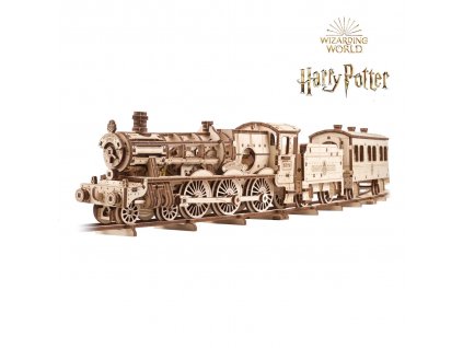 Ugears 3D dřevěné mechanické puzzle Harry Potter Bradavický expres