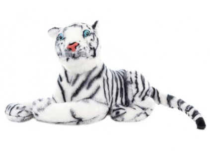 Plyš Tygr bílý 57 cm