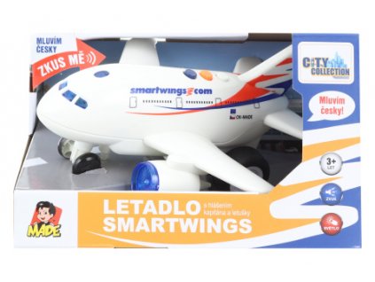 Letadlo Smartwings s hlášením kapitána a letušky 20 cm