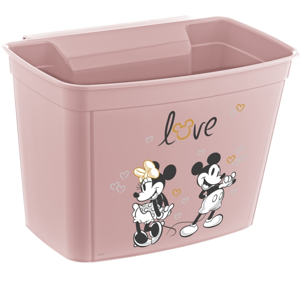 Levně Závěsný organizér/box Keeeper Minnie Mouse - 4 l, růžový