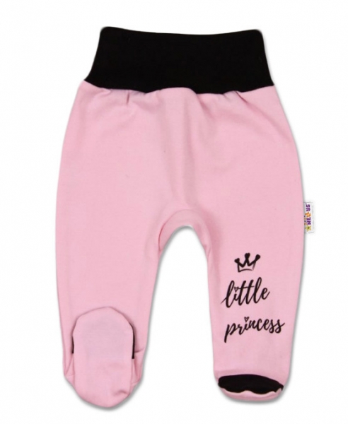 Baby Nellys Kojenecké polodupačky, růžové Little Princess Velikost koj. oblečení: 74 (6-9m)