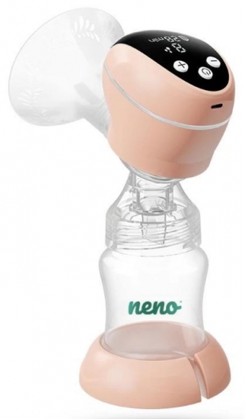 Levně Neno Primo Dvoufázová bezdrátová odsávačka mateřského mléka, růžová