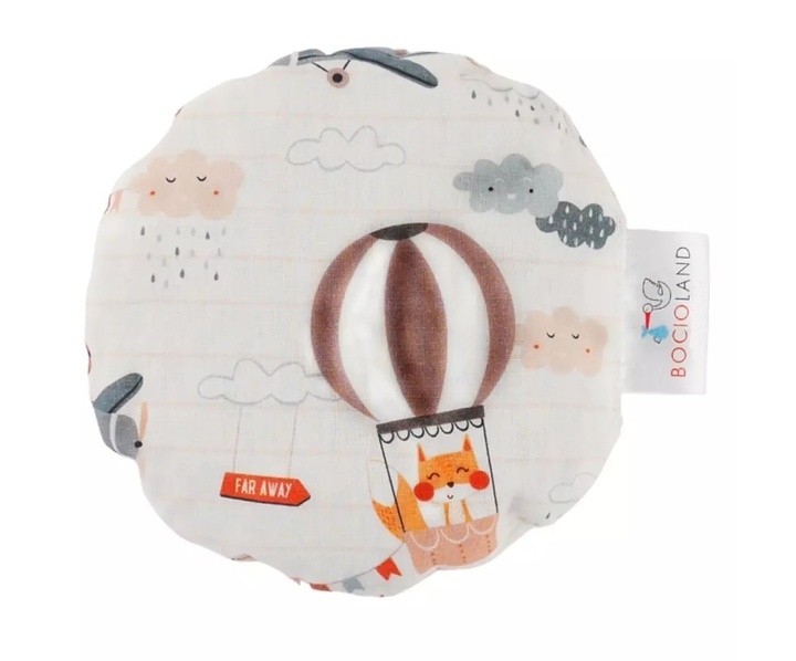Levně BocioLand Malý nahřívací polštářek s třešňovými pecičkami - Fly