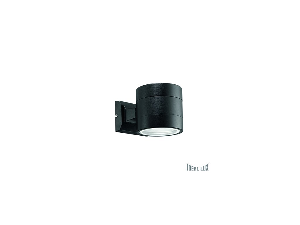 IDEAL LUX 061450 venkovní svítidlo Snif AP1 Round černé 1x40W