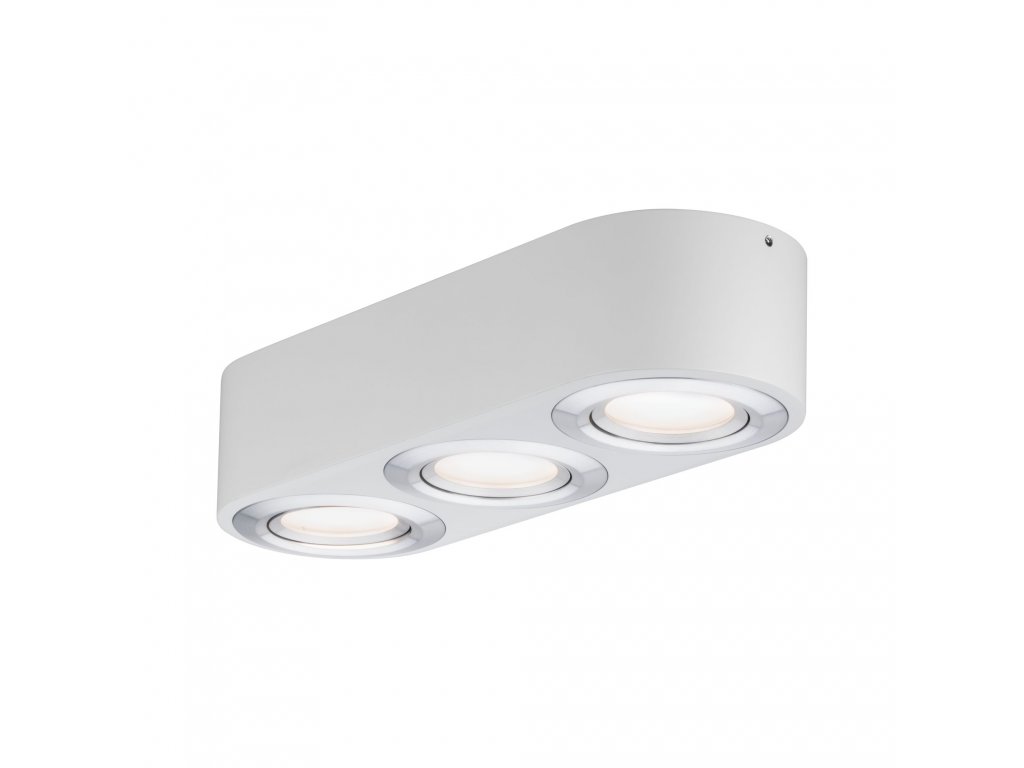 PAULMANN - LED stropní svítidlo Argun 3x4,8W bílá mat/hliník kartáčovaný, P 79710