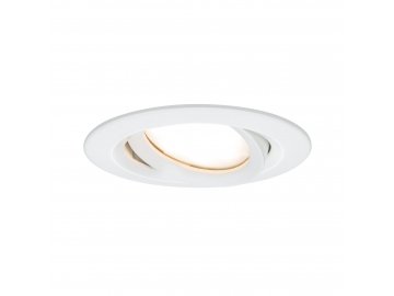 PAULMANN - Vestavné svítidlo LED Nova Plus kruhové 1x6,8W bílá mat výklopné stmívatelné