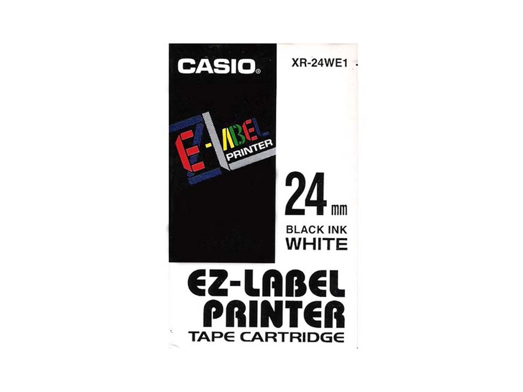 Casio páska do tiskárny štítků Casio XR-24WE1 - originální
