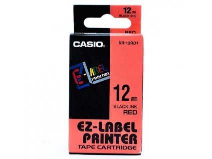 Casio páska do tiskárny štítků Casio XR-12RD1 - originální