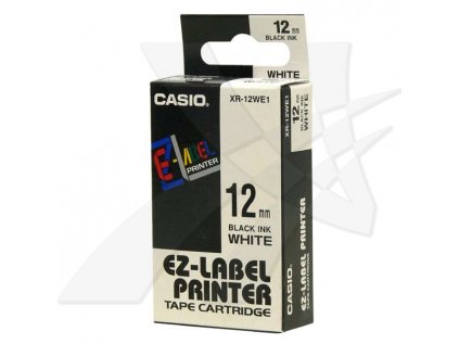 Casio páska do tiskárny štítků Casio XR-12WE1 - originální