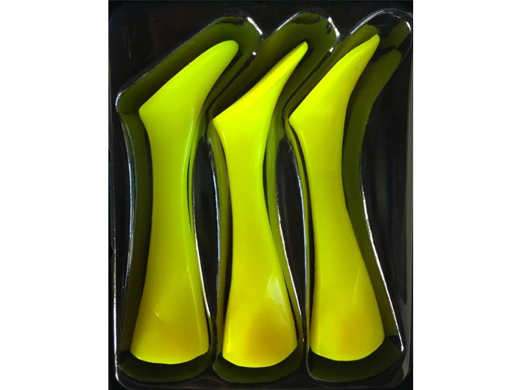 Replacement Tails Shad 16 FluoYellow