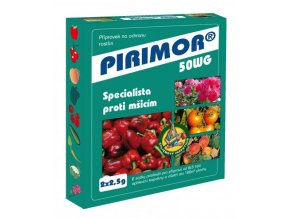 Pirimor 50 WG (2x2,5 g) - mšice okrasné rostliny, rajčatech, brukvovitá zelenina