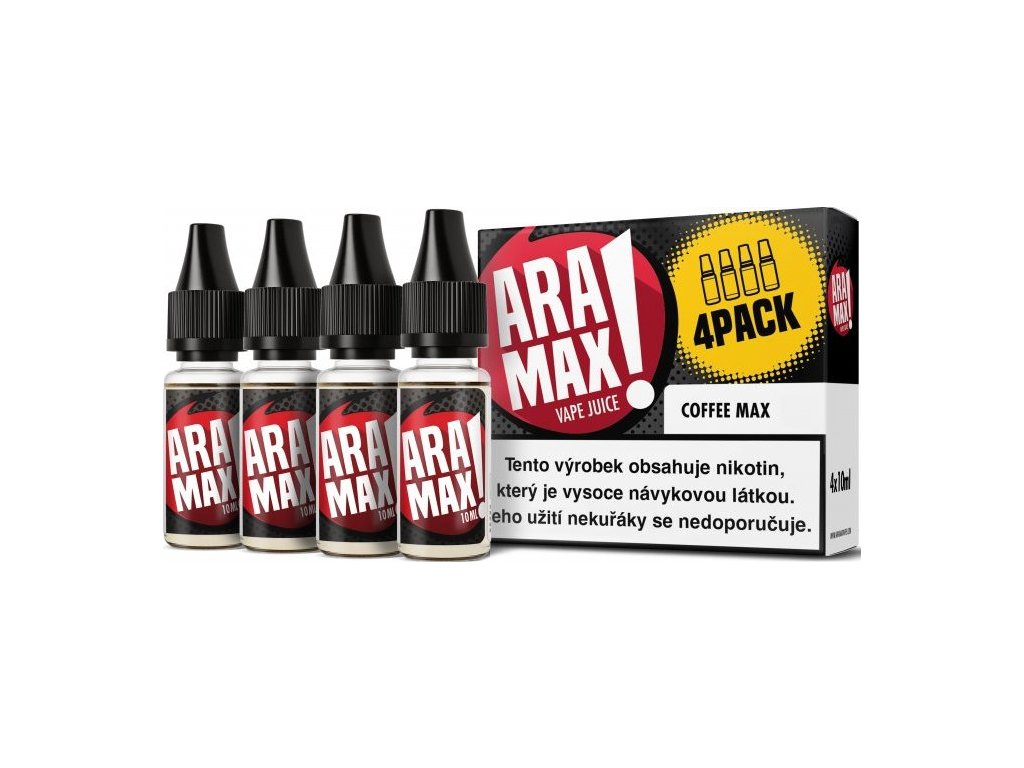 Liquid ARAMAX 4Pack Coffee Max 4x10ml-18mg