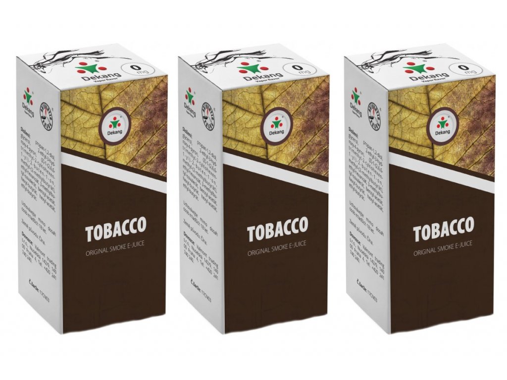 Dekang Tobacco 3pack 0mg