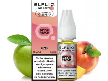 Liquid ELFLIQ Nic SALT Apple Peach 10ml - 10mg