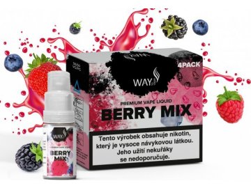 Liquid WAY to Vape 4Pack Berry Mix 4x10ml-3mg