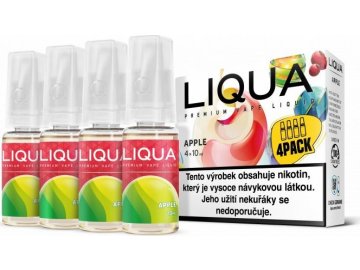 Liquid LIQUA CZ Elements 4Pack Apple 4x10ml-3mg (jablko)