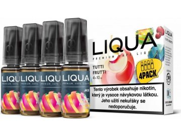Liquid LIQUA CZ MIX 4Pack Tutti Frutti 10ml-3mg