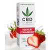 CBD Vape Liquid - Yoghurt Strawberry 300mg (3%) 10ml