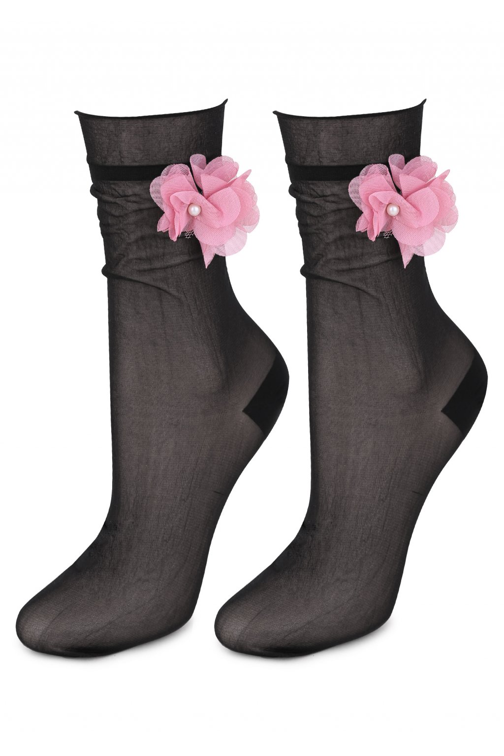 Jemné dámské ponožky AIR SOCKS FLOWER