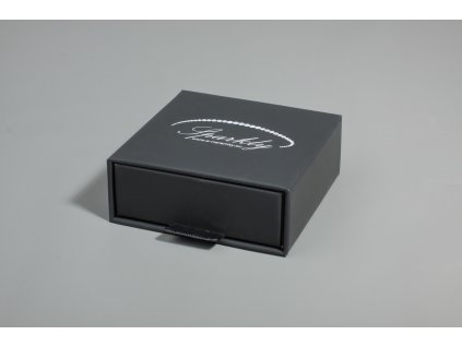 Černá dárková krabička Luxury v matném provedení