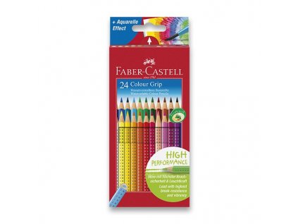 Pastelky Faber-Castell Colour Grip 2011 - 24 barev