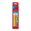Pastelky Faber-Castell Colour Grip Jumbo Neon - 5 barev