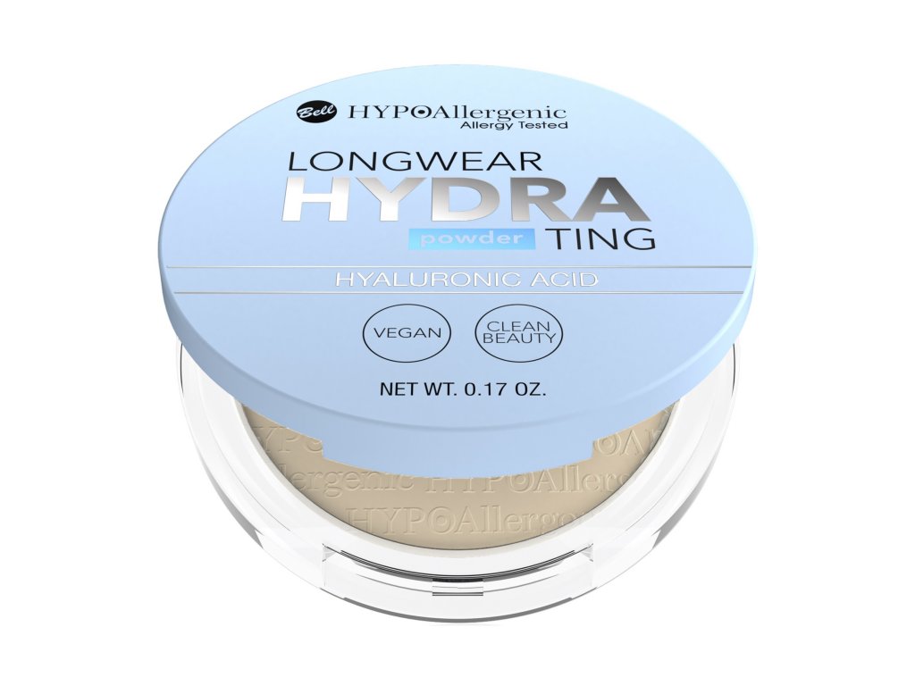 Bell Hypoallergenic Longwear Hydrating Powder (Odstín 02 Light Beige)