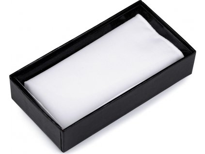 Bavlněný kapesníček do saka v krabičce