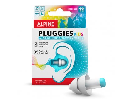 Alpine Pluggies Kids špunty do uší pro děti nový obal 2021