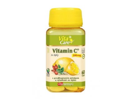 VitaHarmony Vitamin C 500mg se šípky 60 tobolek