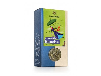 Sonnentor povznášející sencha zelený čaj BIO
