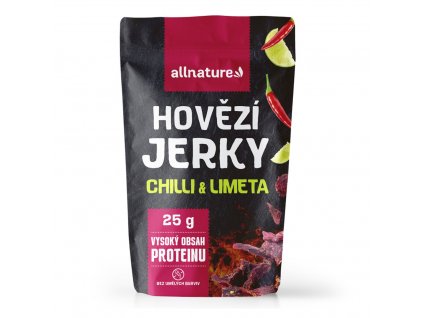 allnature beef chilli lime jerky 25 g