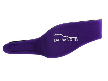 Ear Band It čelenka na uši na plavání Fialová