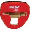 Chránič hlavy uzavřený SULOV®, kožený, červený