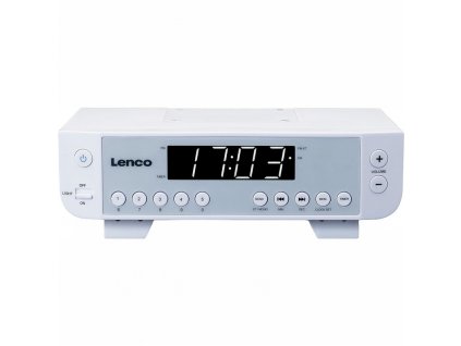 Kuchyňské rádio Lenco KCR-11 white - 0,9 "bílý LED displej