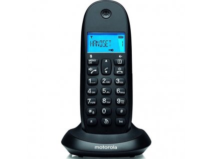 Domácí telefon Motorola C1001CB+ - černý