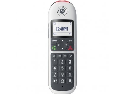 Domácí telefon Motorola CD5001 Senior - bílý